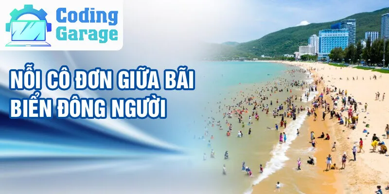 Nằm Mơ Thấy Đi Bãi Biển: Điều Bí Ẩn Đáng Khám Phá 3 Nỗi cô đơn giữa bãi biển đông người